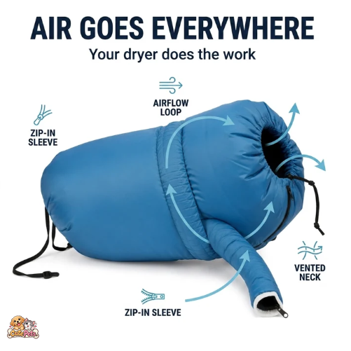 Pet Dog Drying Bag