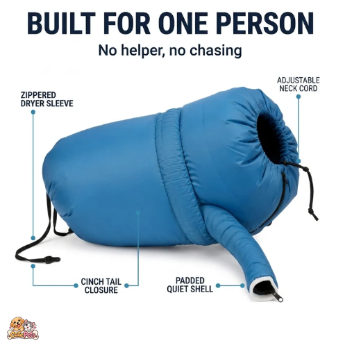 Pet Dog Drying Bag